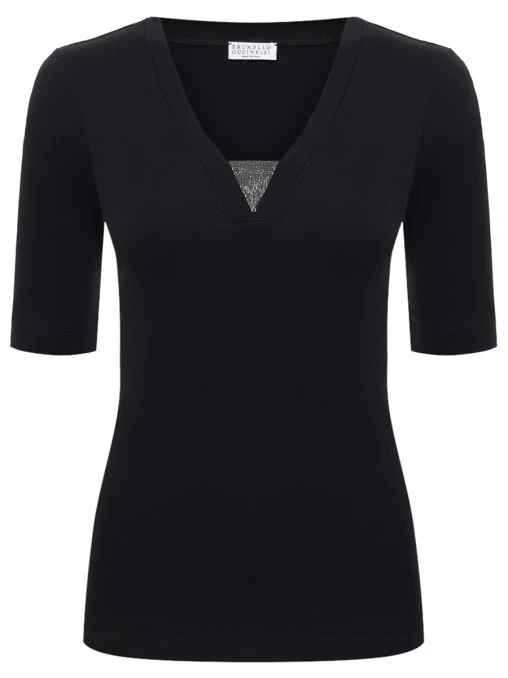 Футболка хлопковая BRUNELLO CUCINELLI