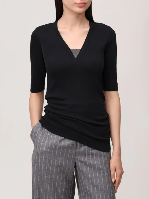 Футболка хлопковая BRUNELLO CUCINELLI
