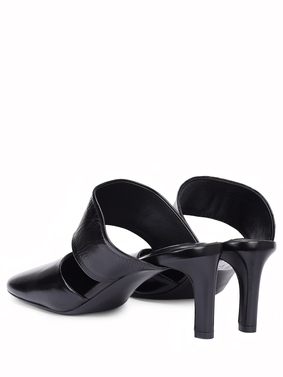 Мюли кожаные