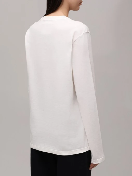 Лонгслив хлопковый JIL SANDER