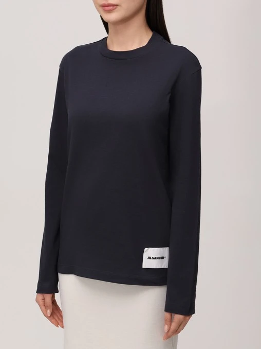 Лонгслив хлопковый JIL SANDER