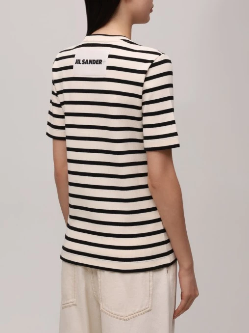 Футболка хлопковая JIL SANDER