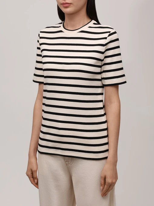 Футболка хлопковая JIL SANDER