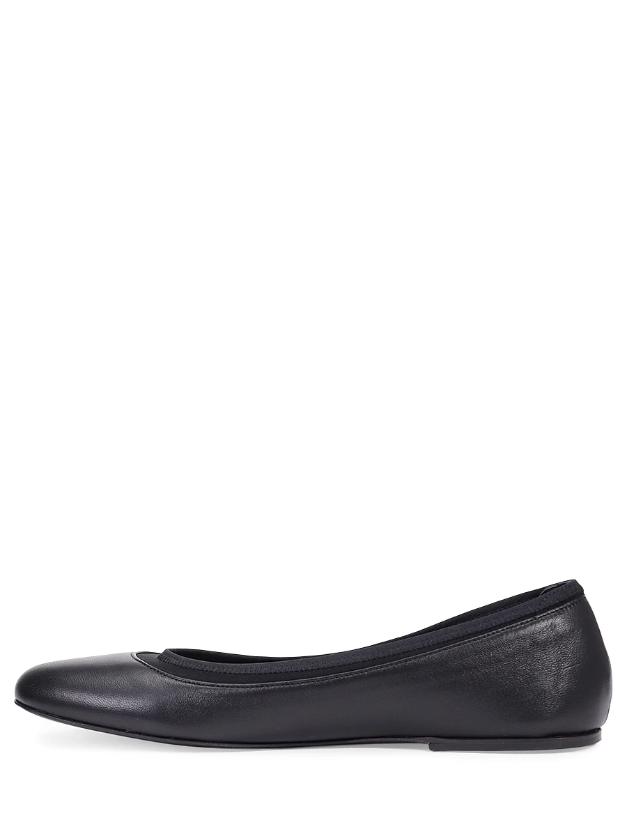 Балетки кожаные