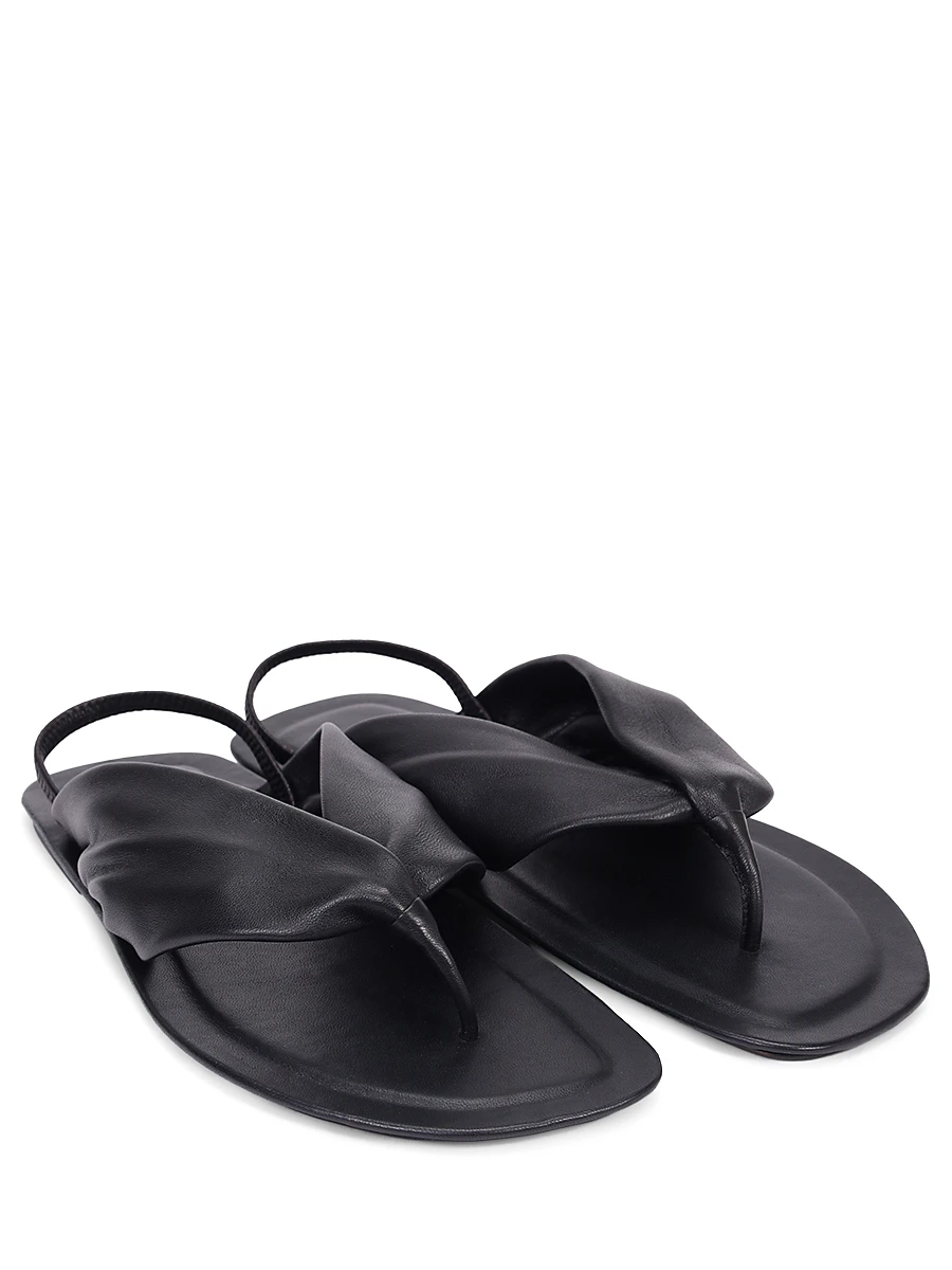 Сандалии кожаные