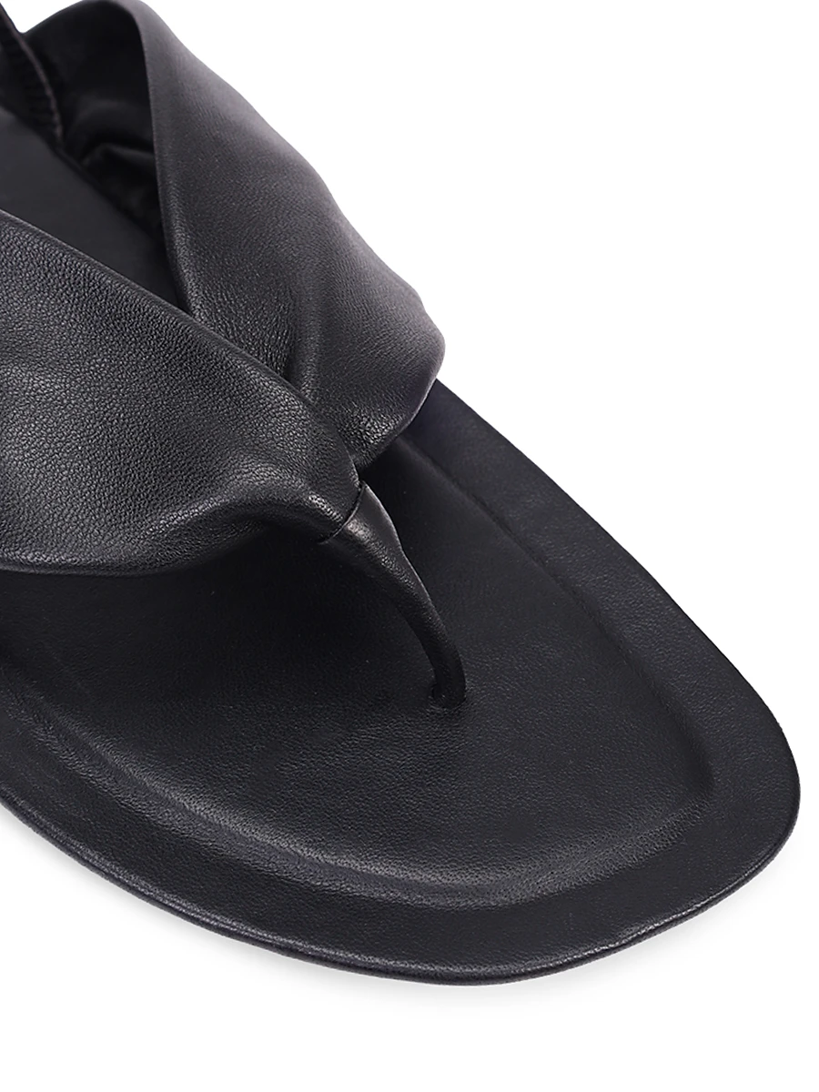 Сандалии кожаные