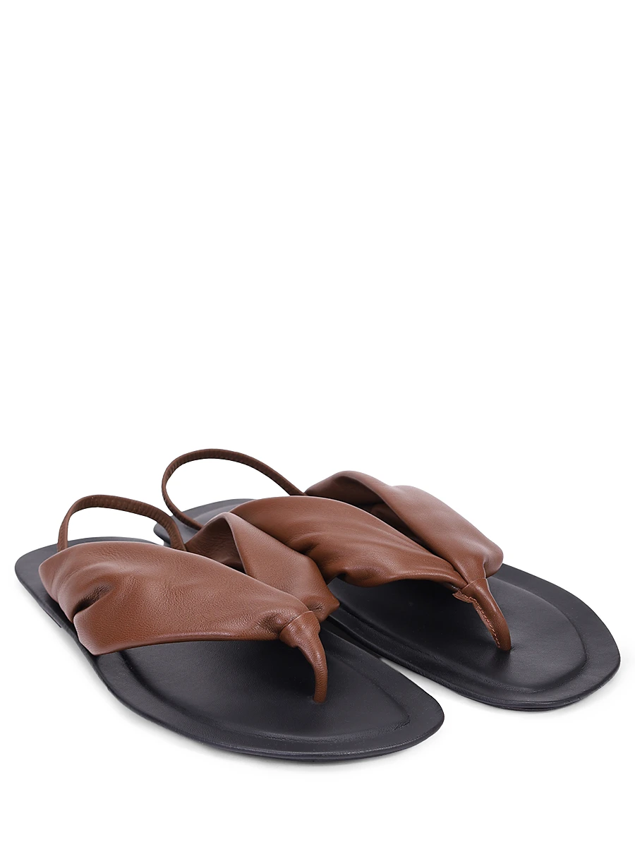 Сандалии кожаные