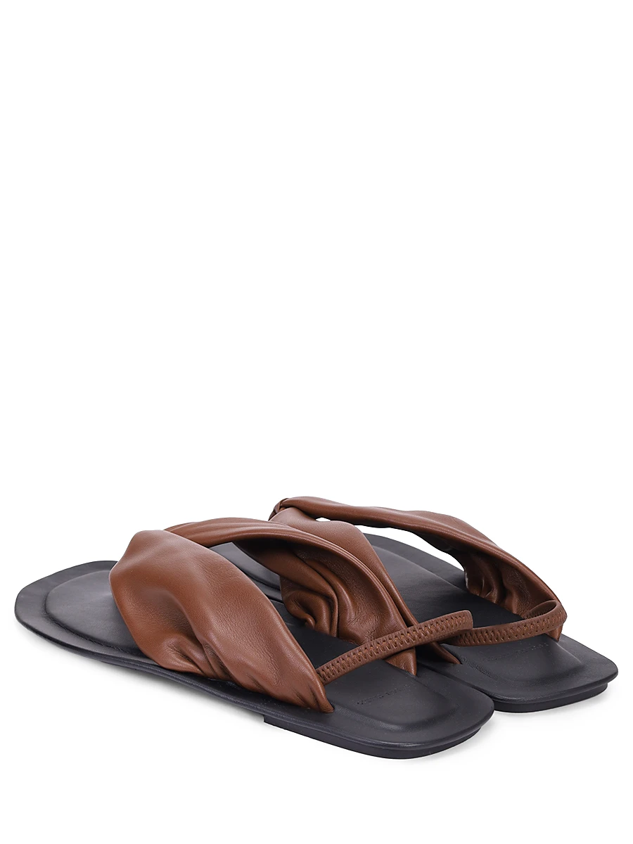 Сандалии кожаные