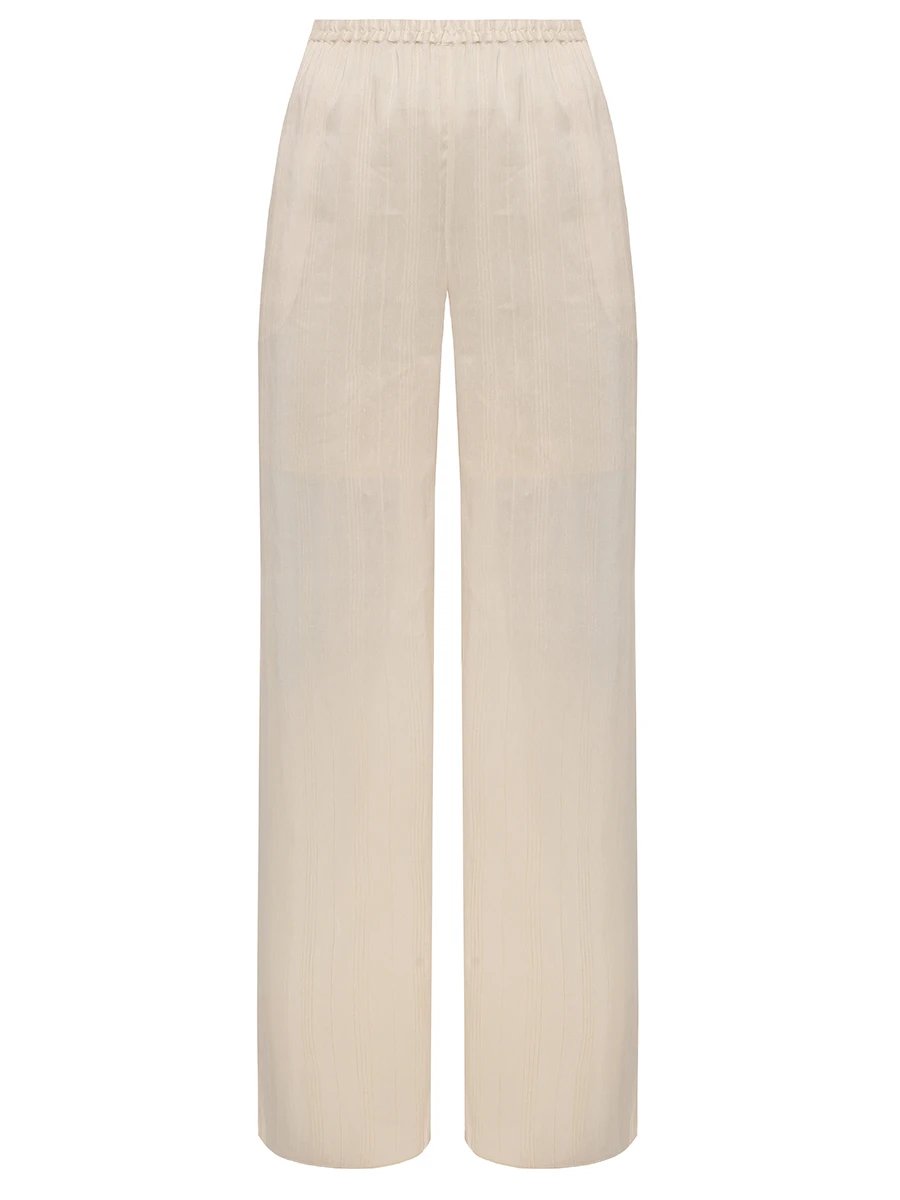 Брюки льняные