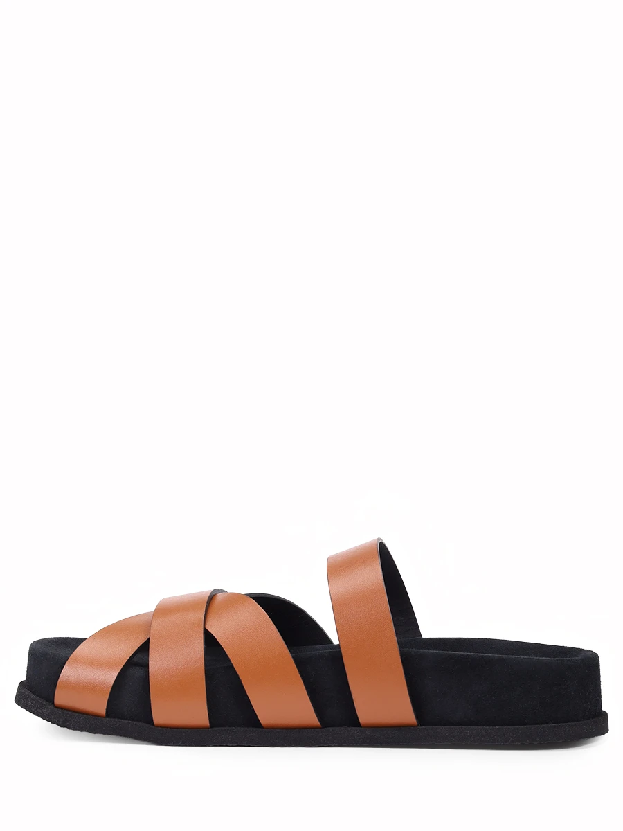 Шлепанцы кожаные