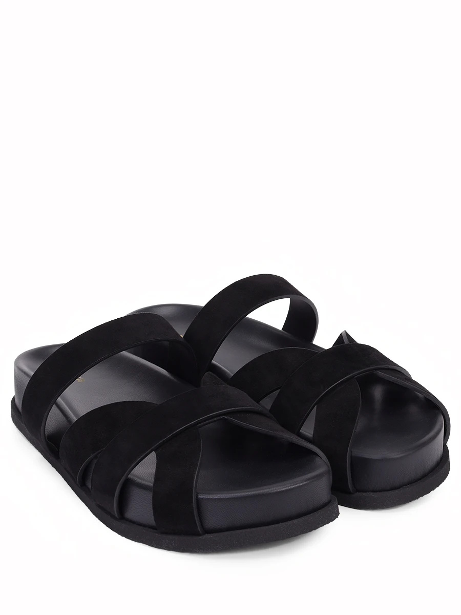 Шлепанцы из замши