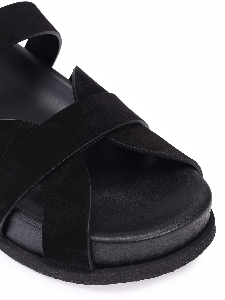 Шлепанцы из замши