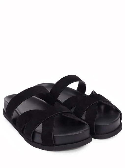 Шлепанцы из замши NEOUS