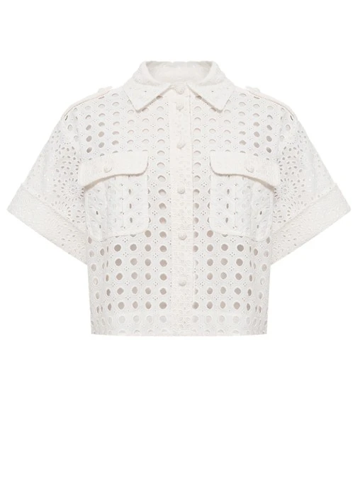 Рубашка хлопковая ZIMMERMANN