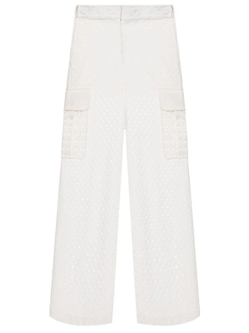 Брюки хлопковые ZIMMERMANN