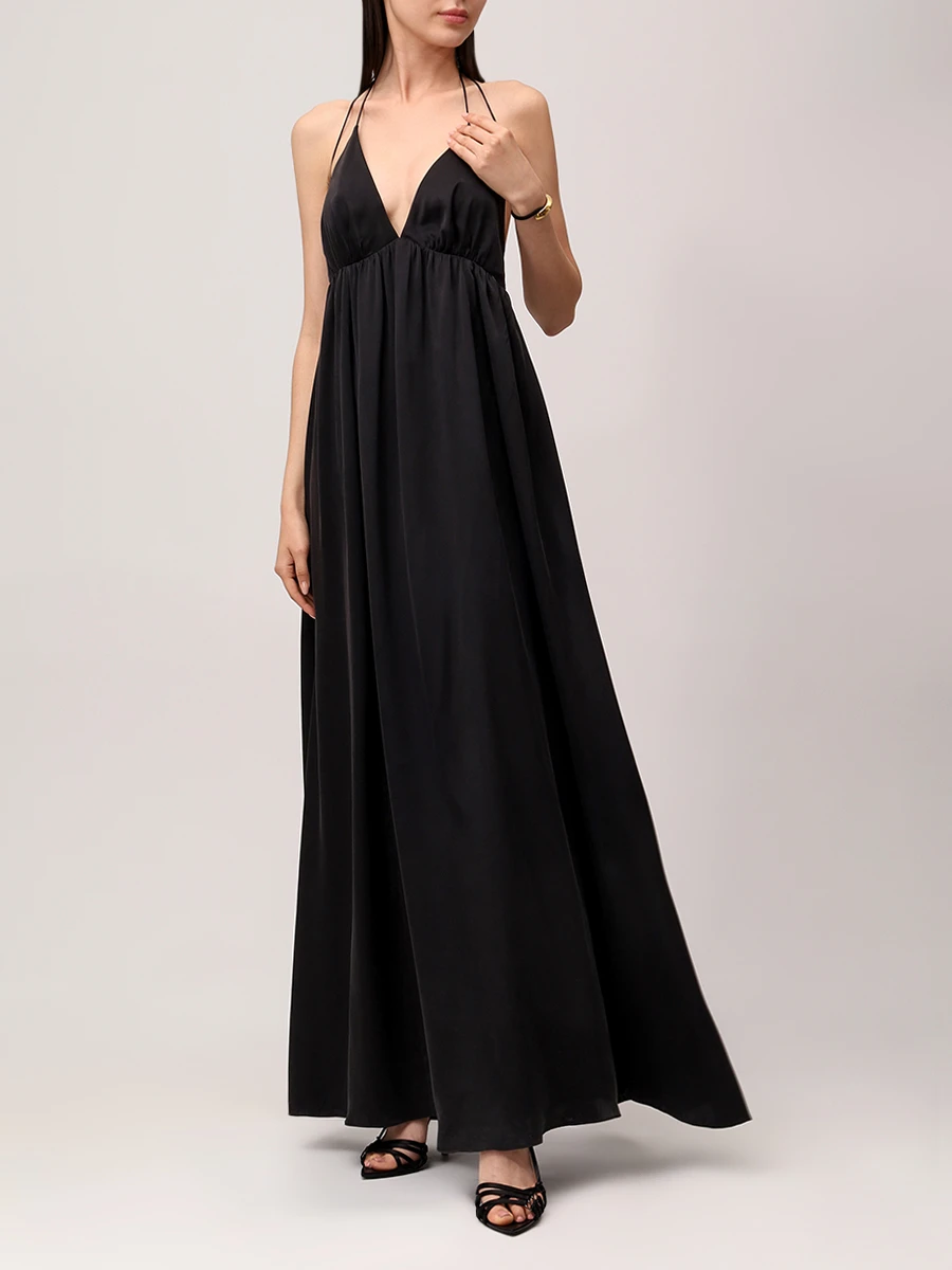 Платье шелковое