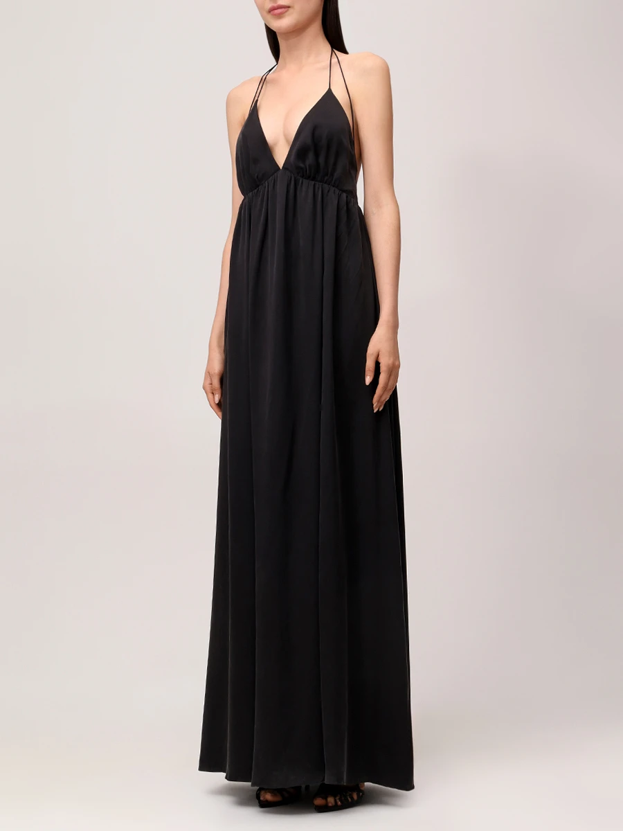 Платье шелковое