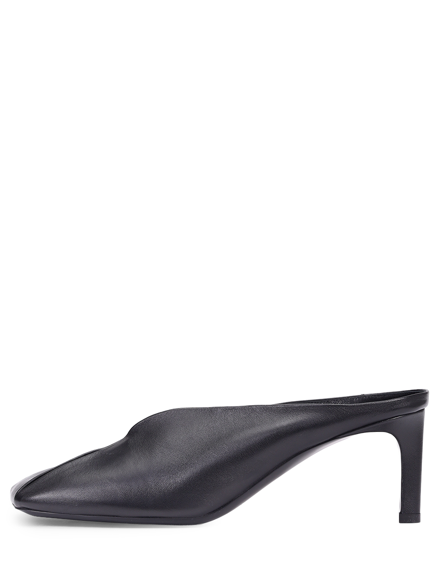 Мюли кожаные