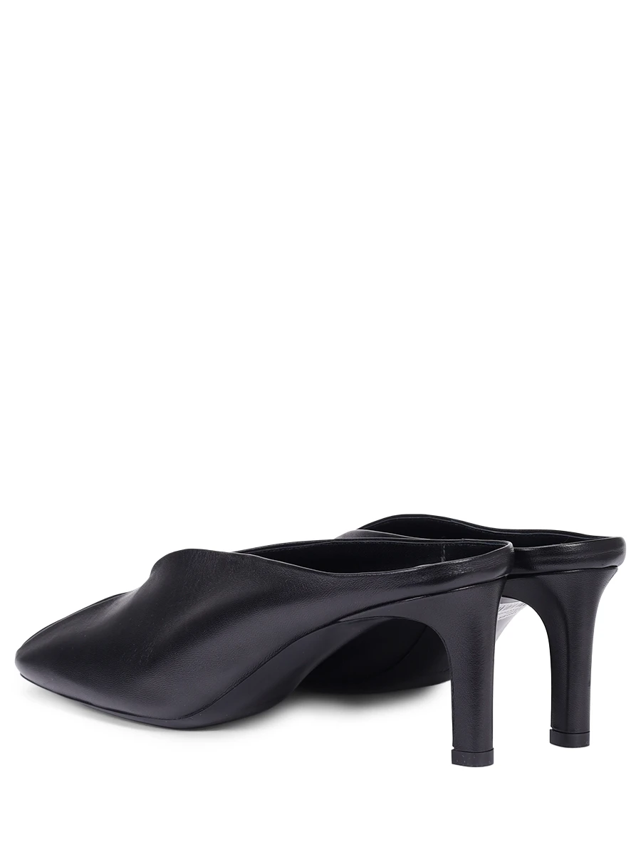 Мюли кожаные