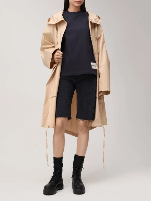 Плащ хлопковый JIL SANDER