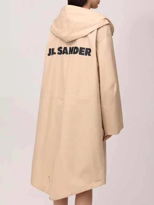 Плащ хлопковый JIL SANDER