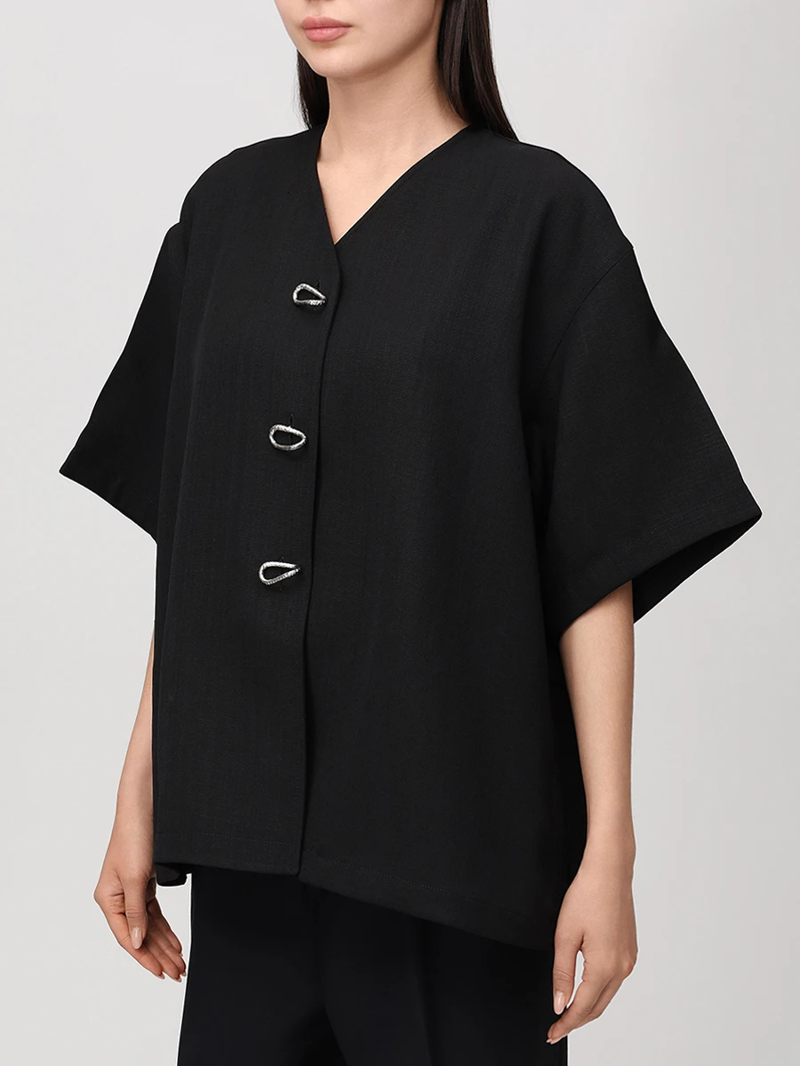 Жакет из вискозы и шелка