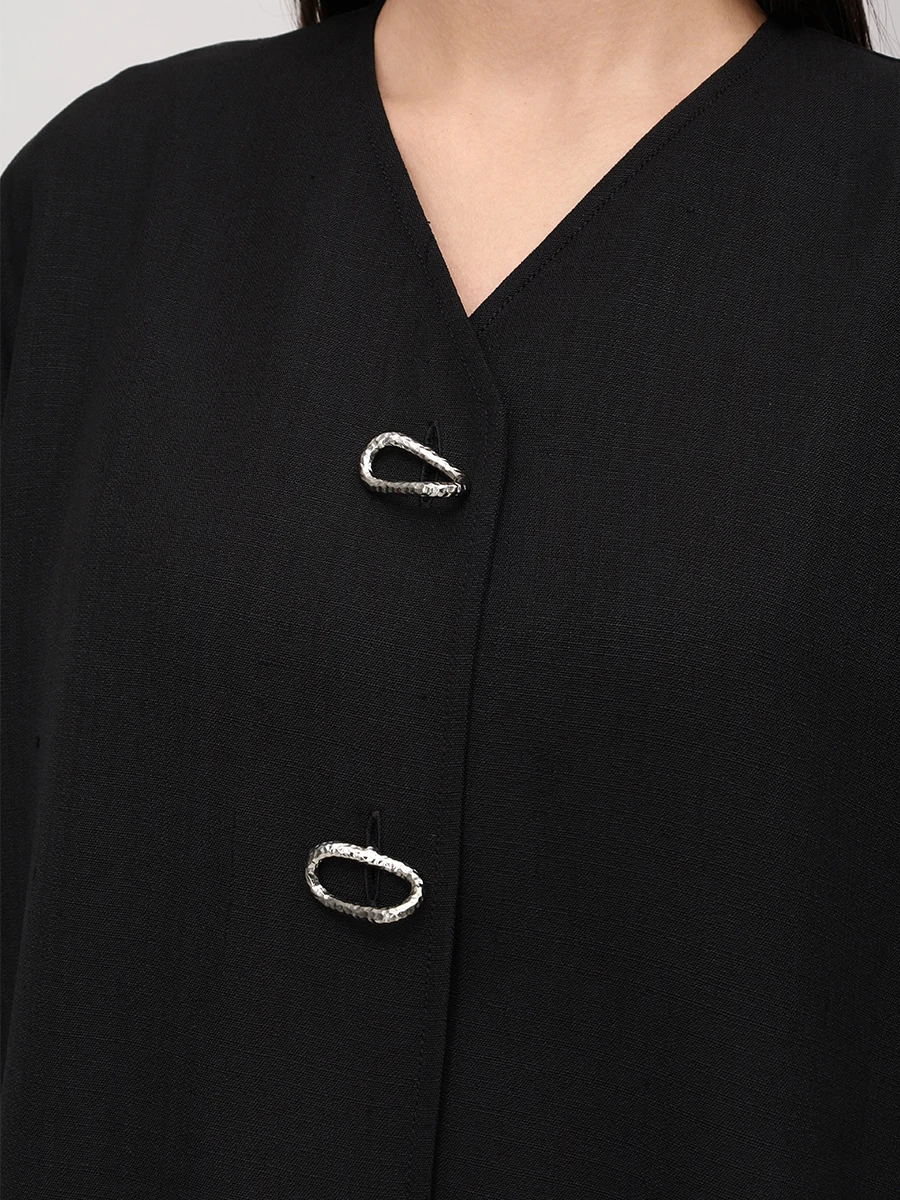 Жакет из вискозы и шелка