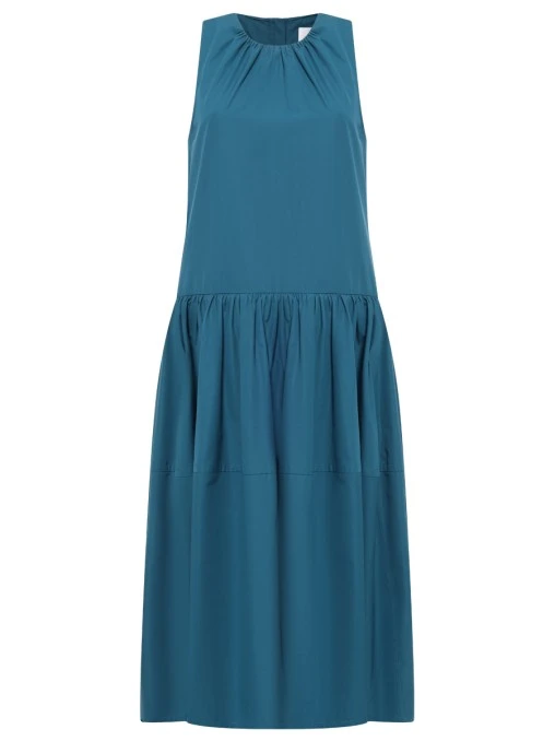 Платье хлопковое JIL SANDER