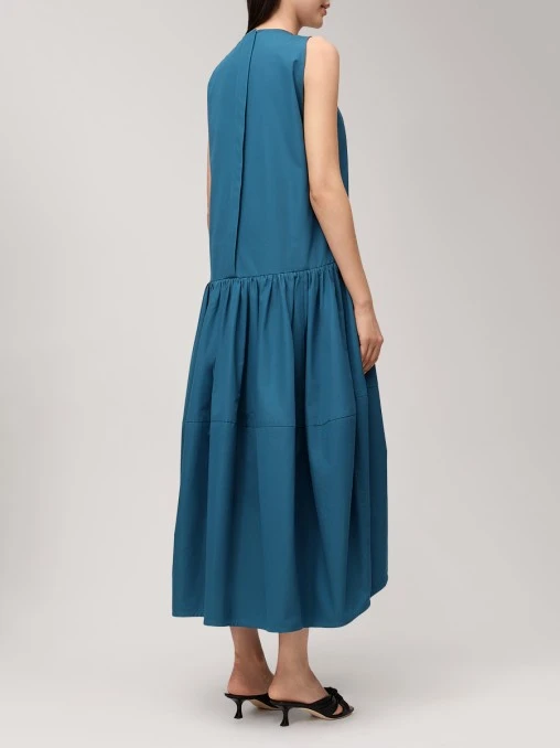 Платье хлопковое JIL SANDER