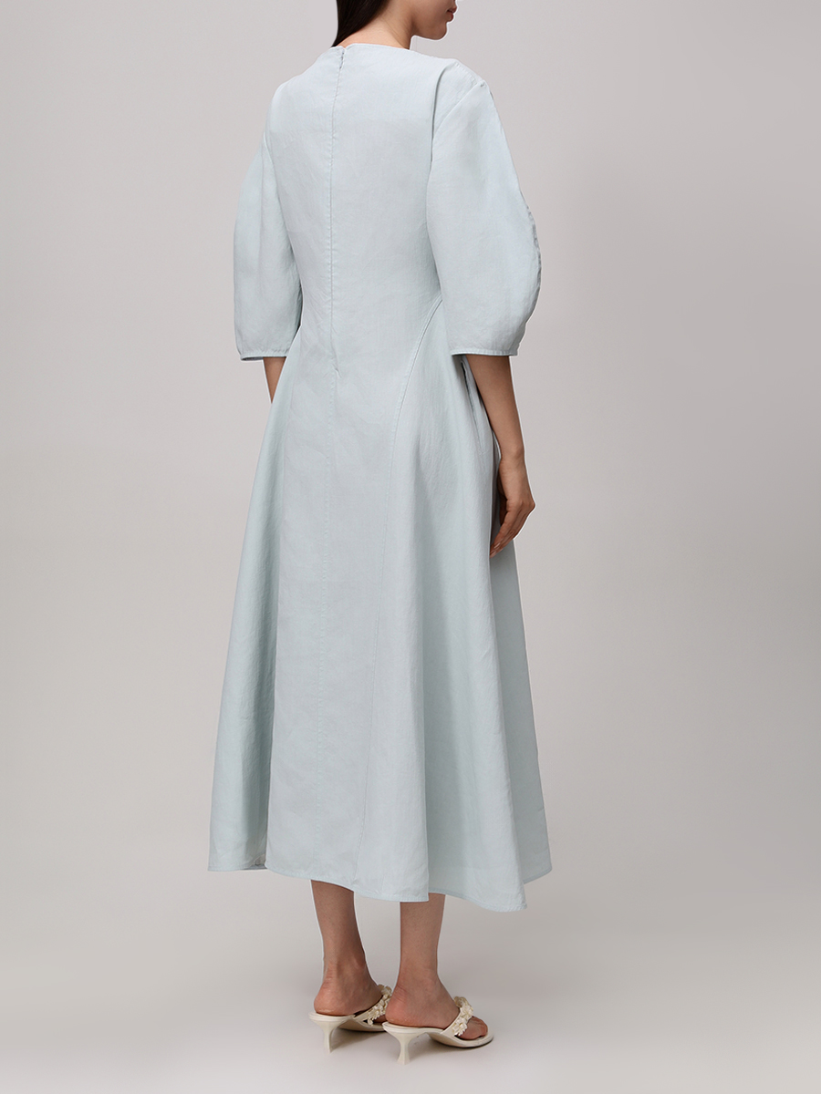 Платье льняное