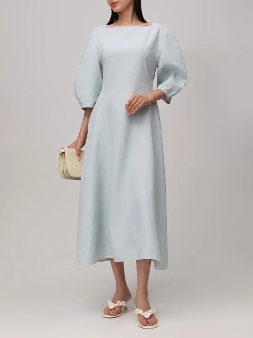 Платье льняное JIL SANDER