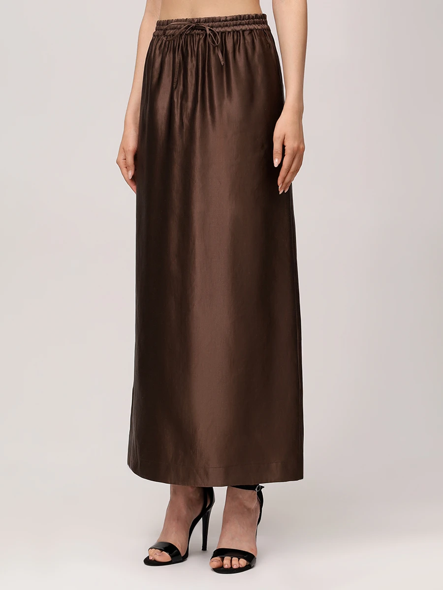 Юбка льняная