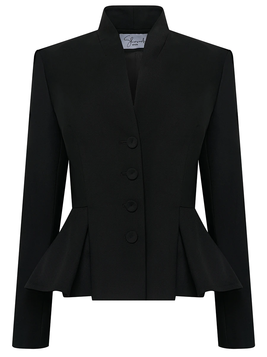 Жакет шерстяной