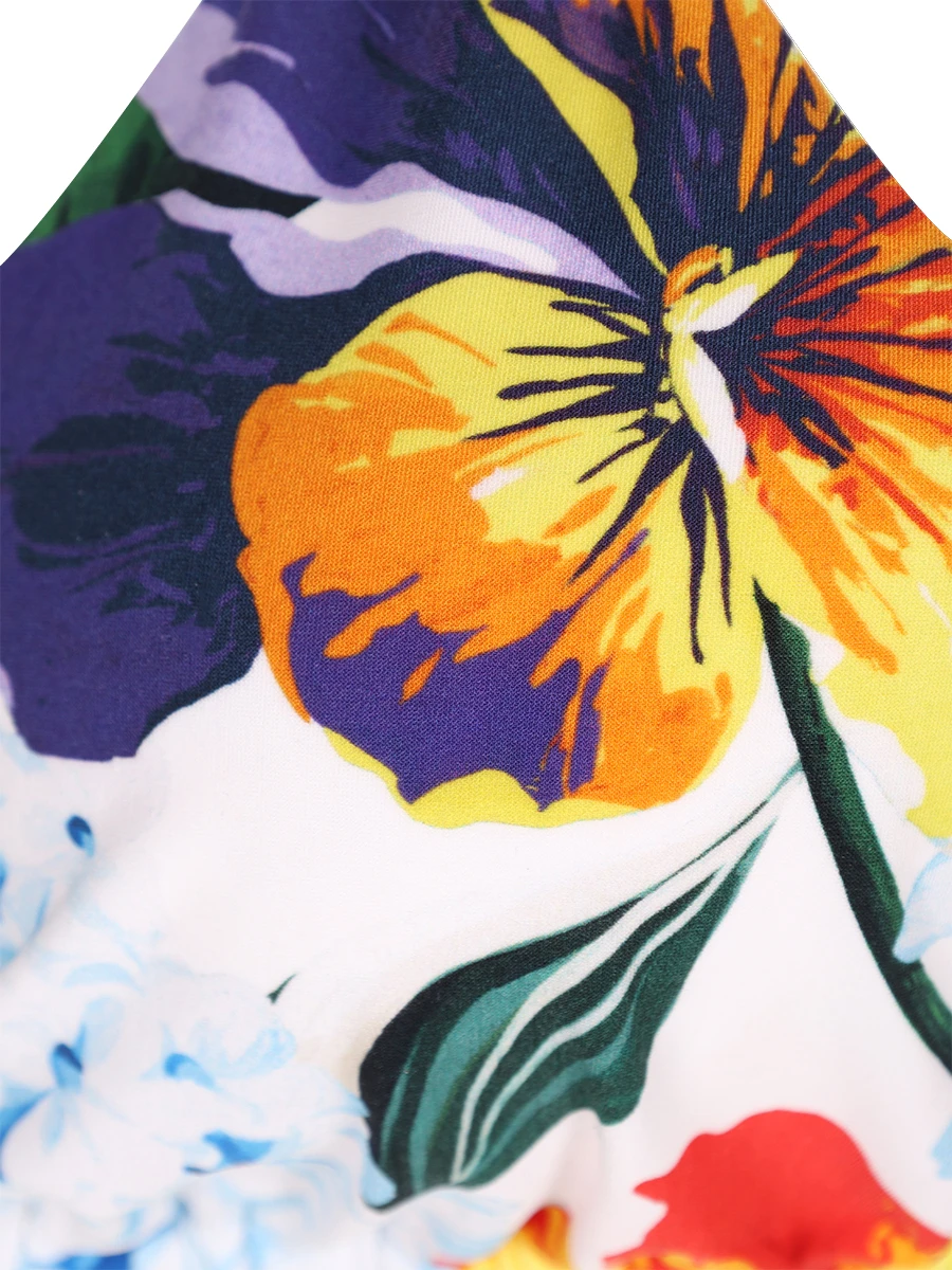 Купальник с принтом раздельный