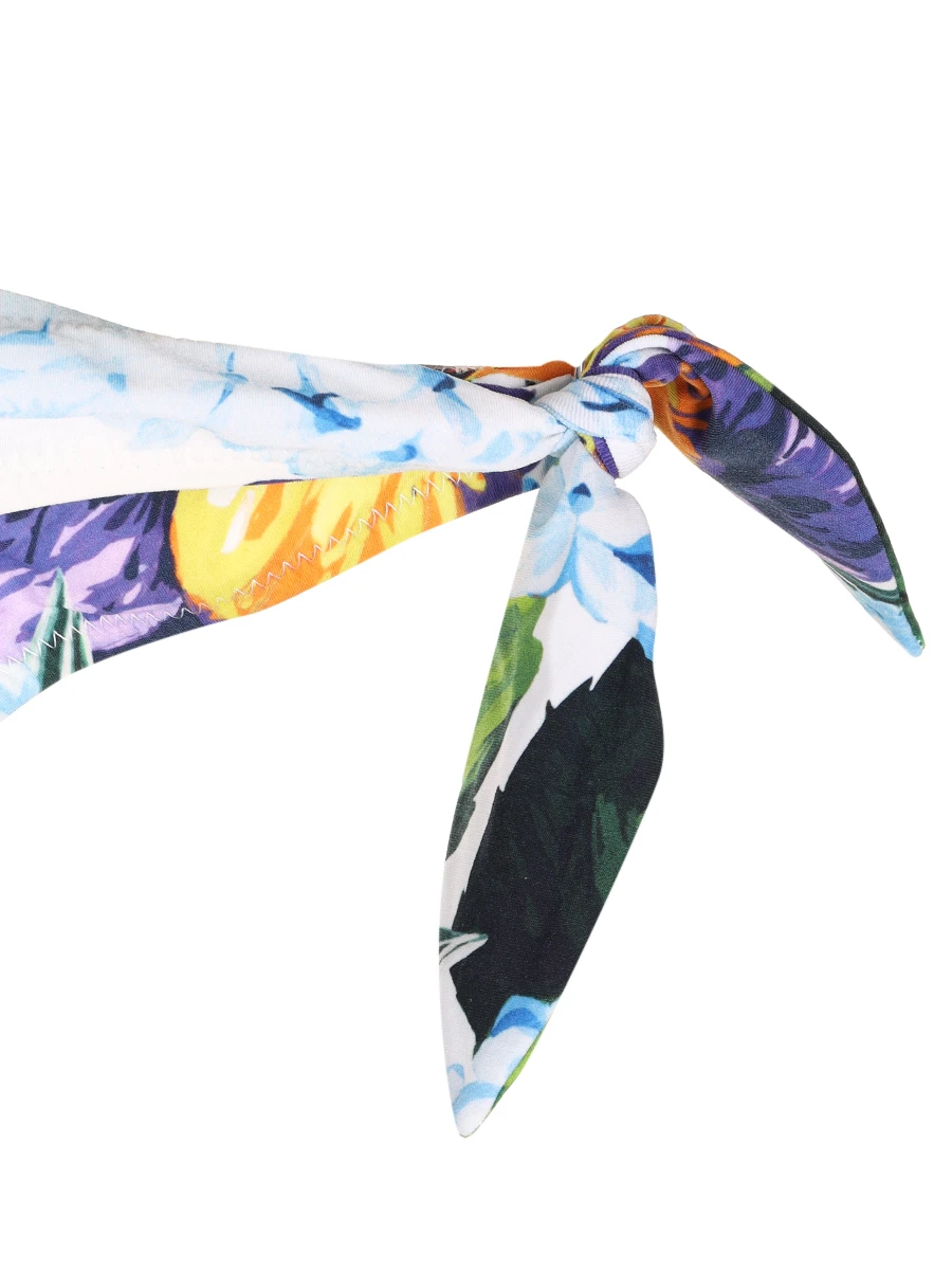 Купальник с принтом раздельный