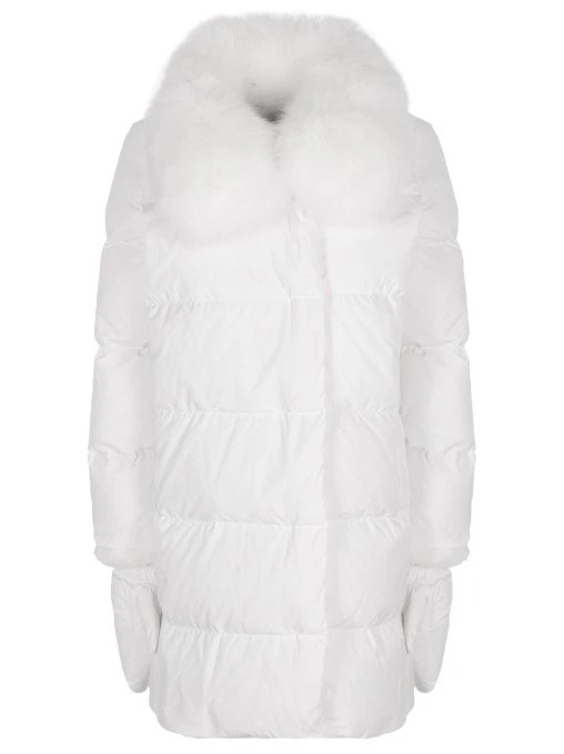 Пуховик стеганый YVES SALOMON