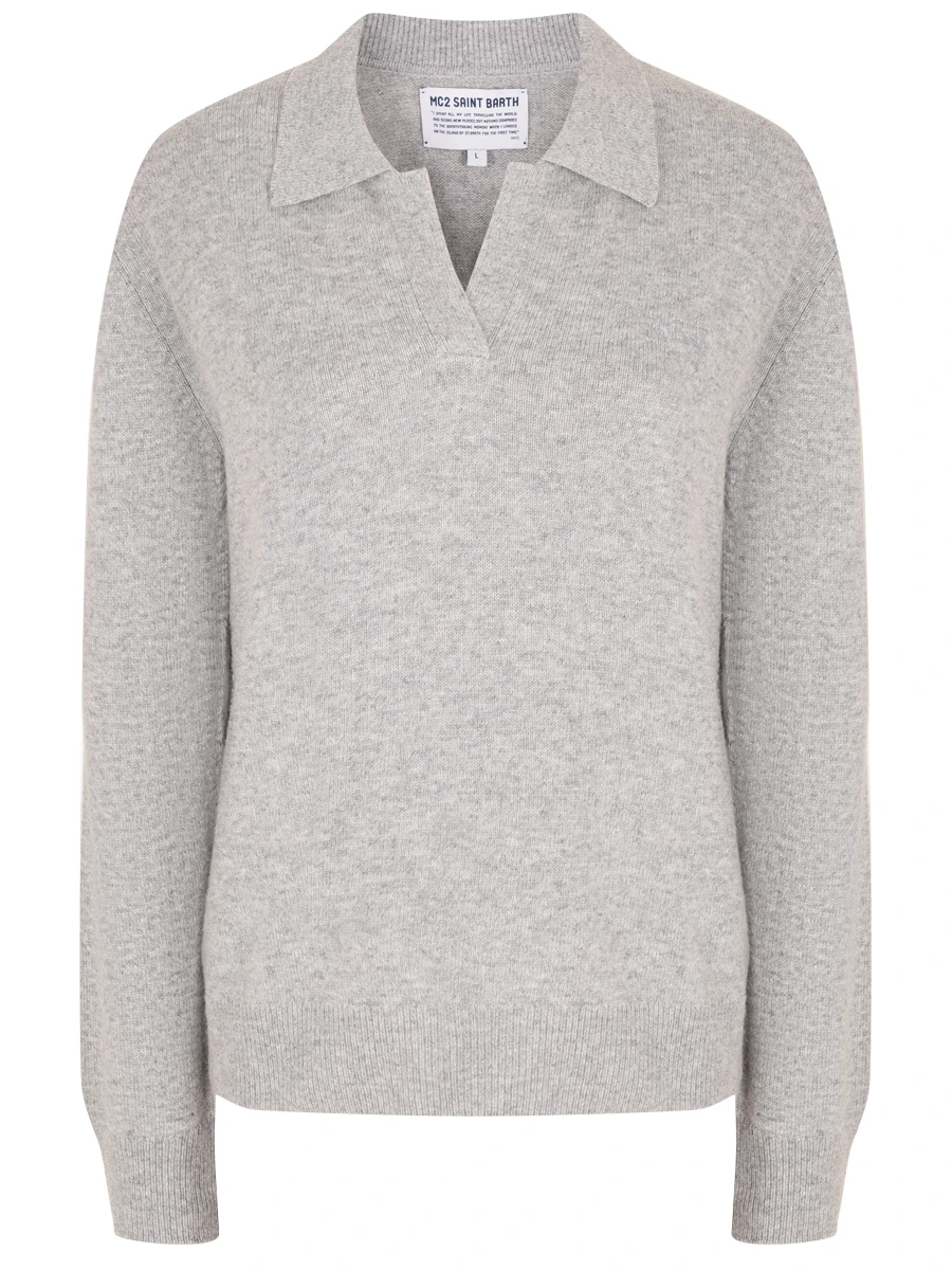 Джемпер однотонный