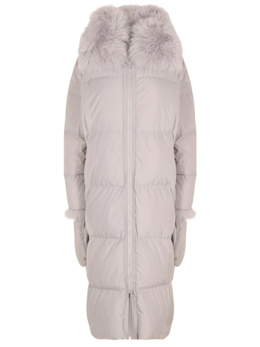 Пуховик стеганый YVES SALOMON