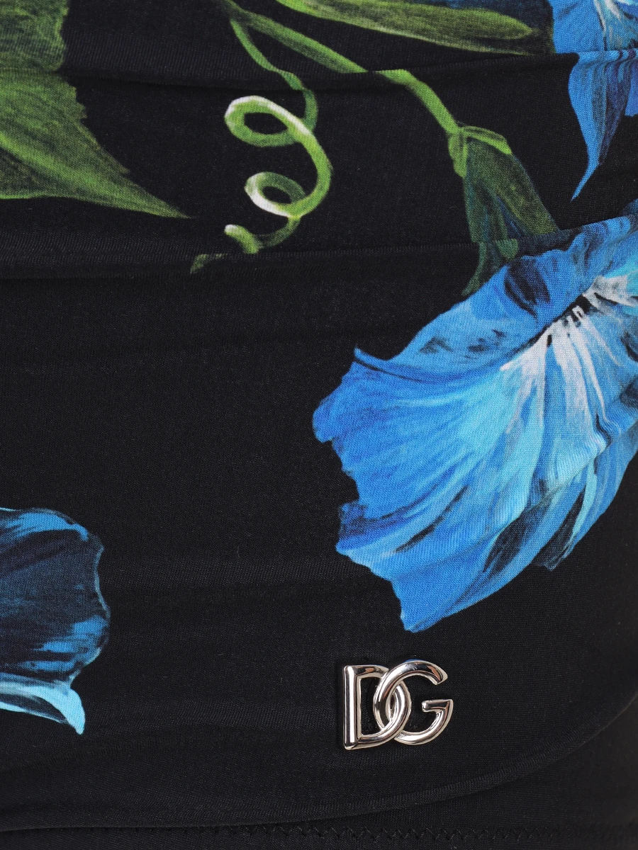 Купальник сплошной с принтом