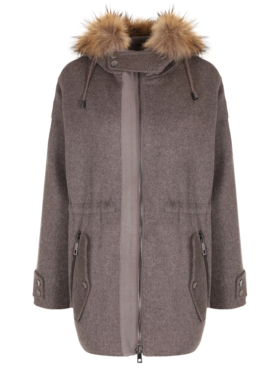 Парка шерстяная