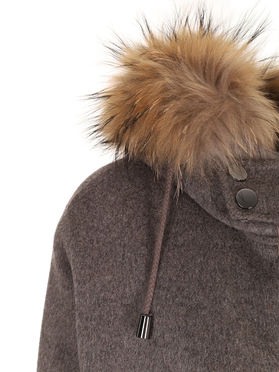 Парка шерстяная