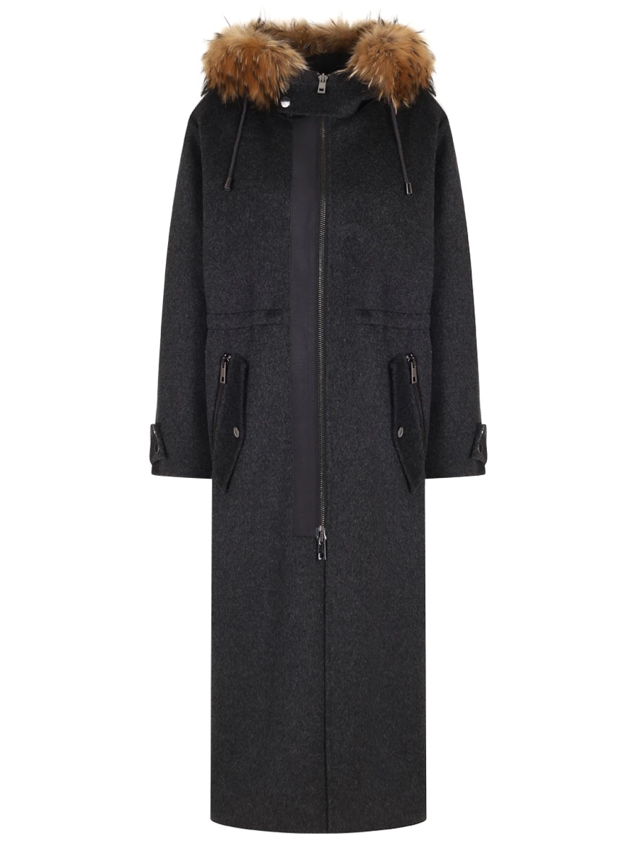 Парка шерстяная