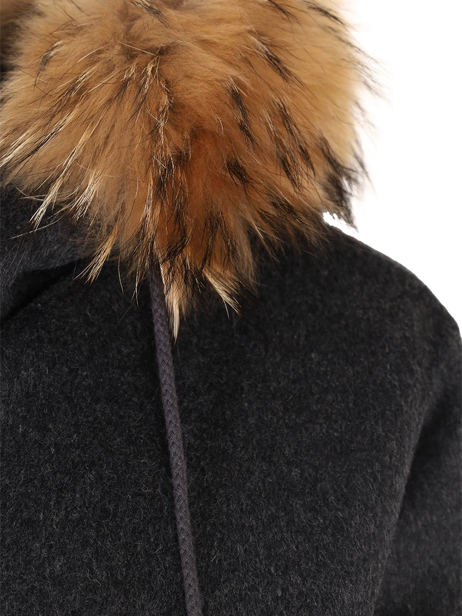 Парка шерстяная