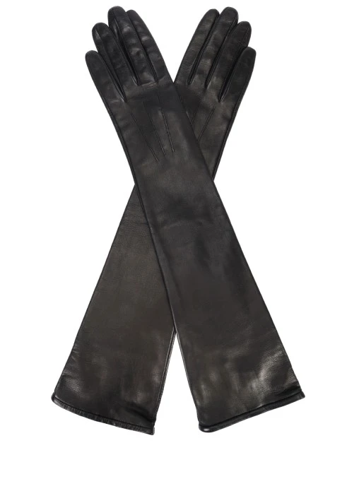 Перчатки кожаные DOLCE & GABBANA