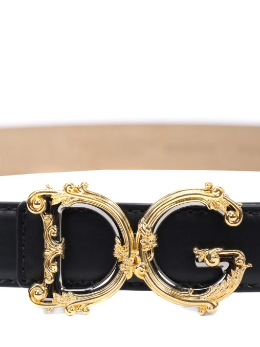 Ремень кожаный DOLCE & GABBANA