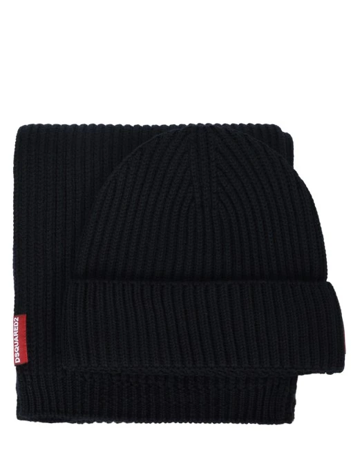 Комплект шапка и шарф DSQUARED2