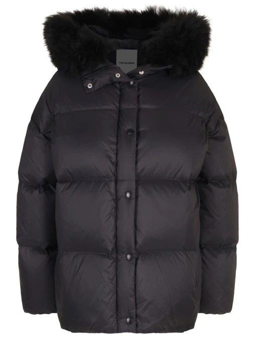 Пуховик стеганый YVES SALOMON