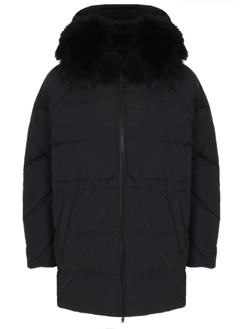 Пуховик стеганый YVES SALOMON