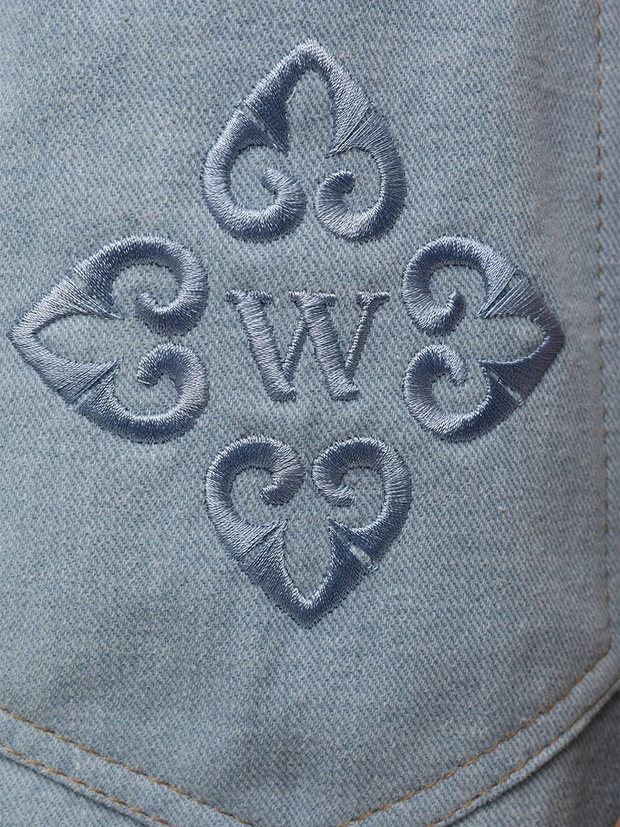 Платье-футляр джинсовое Cat midi