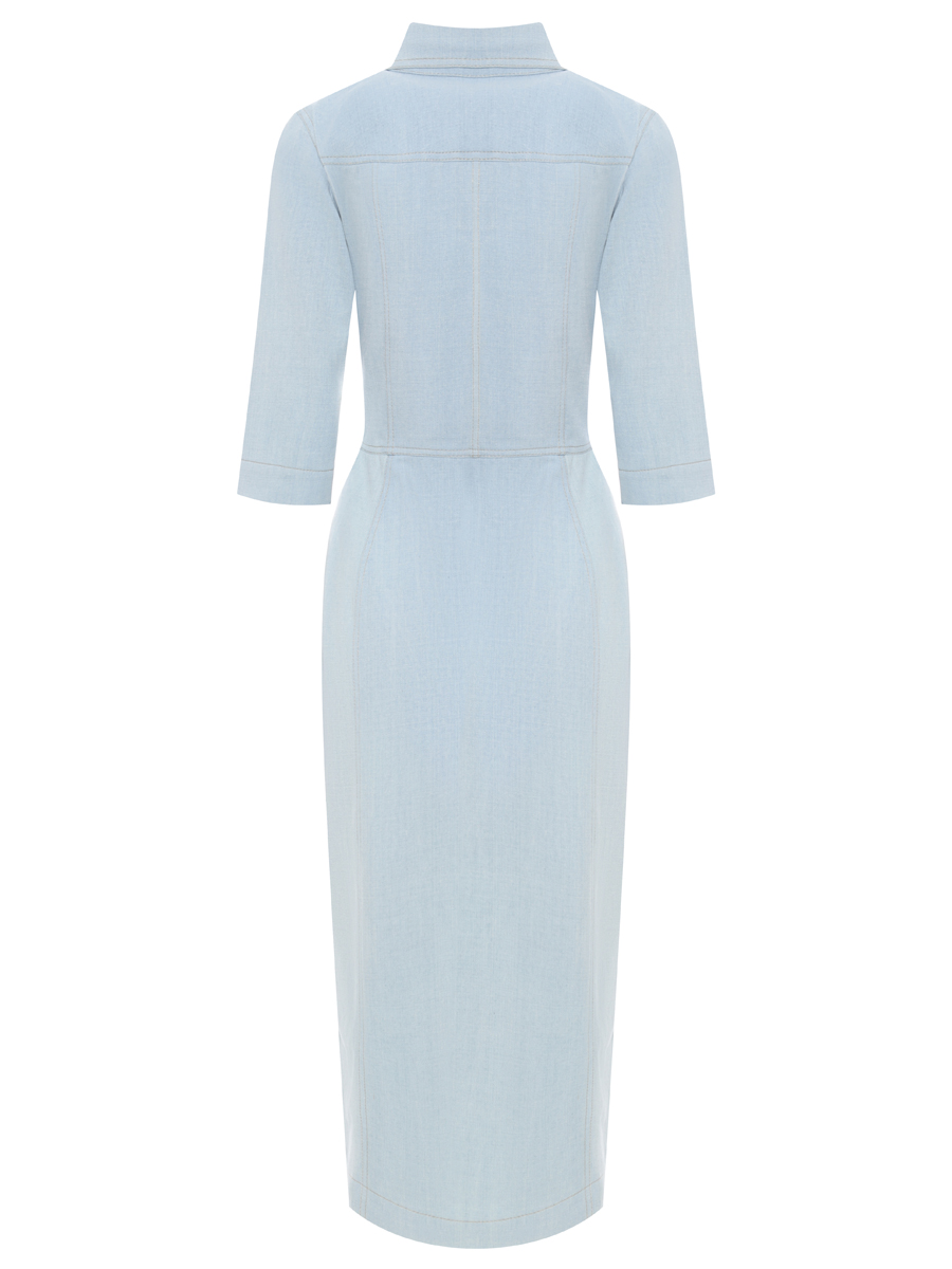 Платье-футляр джинсовое Cat midi